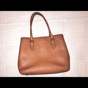 Large Camel Kate Spade bag